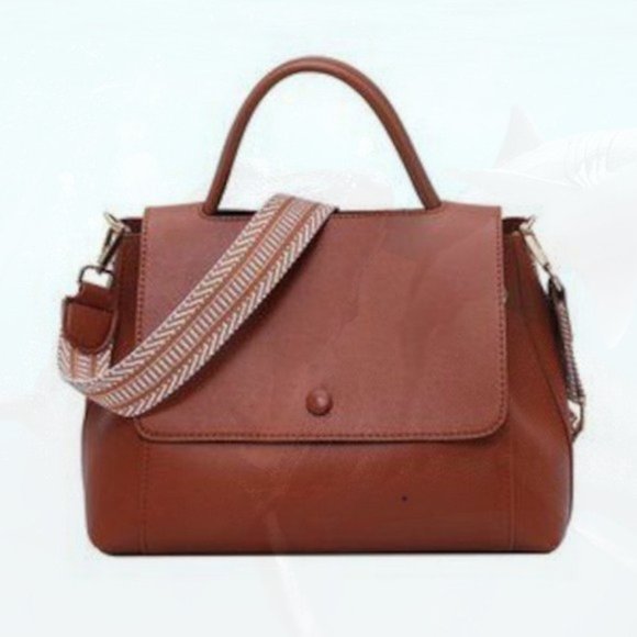 New Satchel Bag Brown 244 - Picture 3 of 4